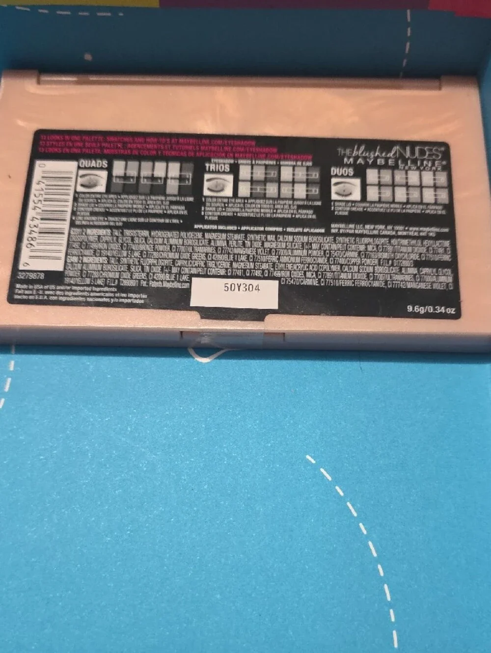 Maybelline Blushed Nudes Eyeshadow Palette - Pink, Mauve, Taupe, Brown